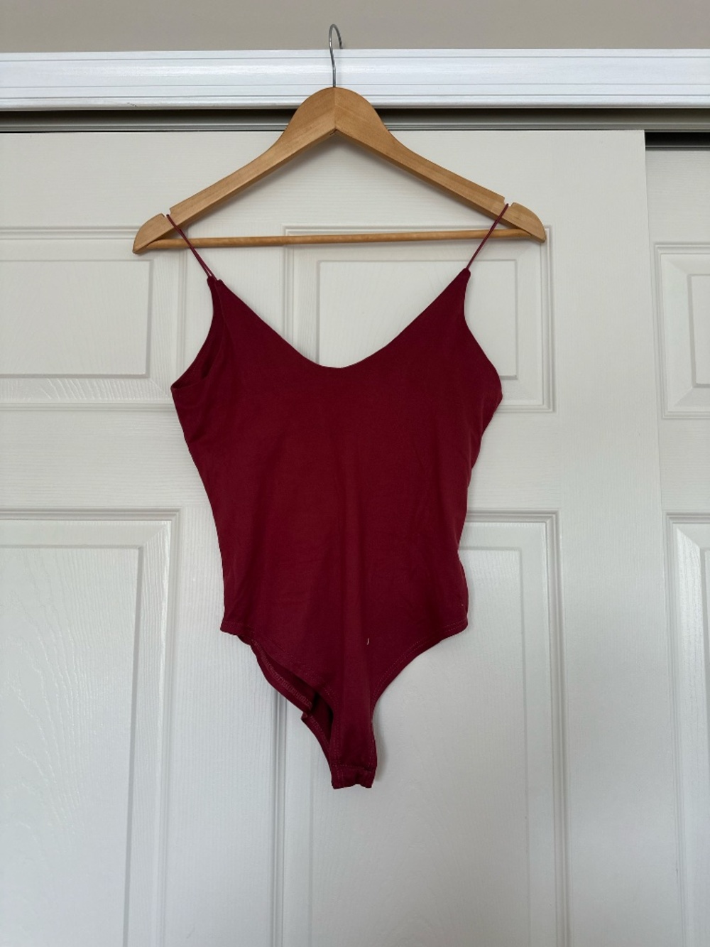 Mauve Pink Spaghetti Strap Bodysuit